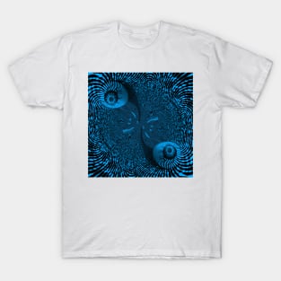 sight for sore eyes cyclone in black and blue T-Shirt